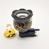 Mini Direct Plugin Electrical Bakhoor Burner with 40gm Paste