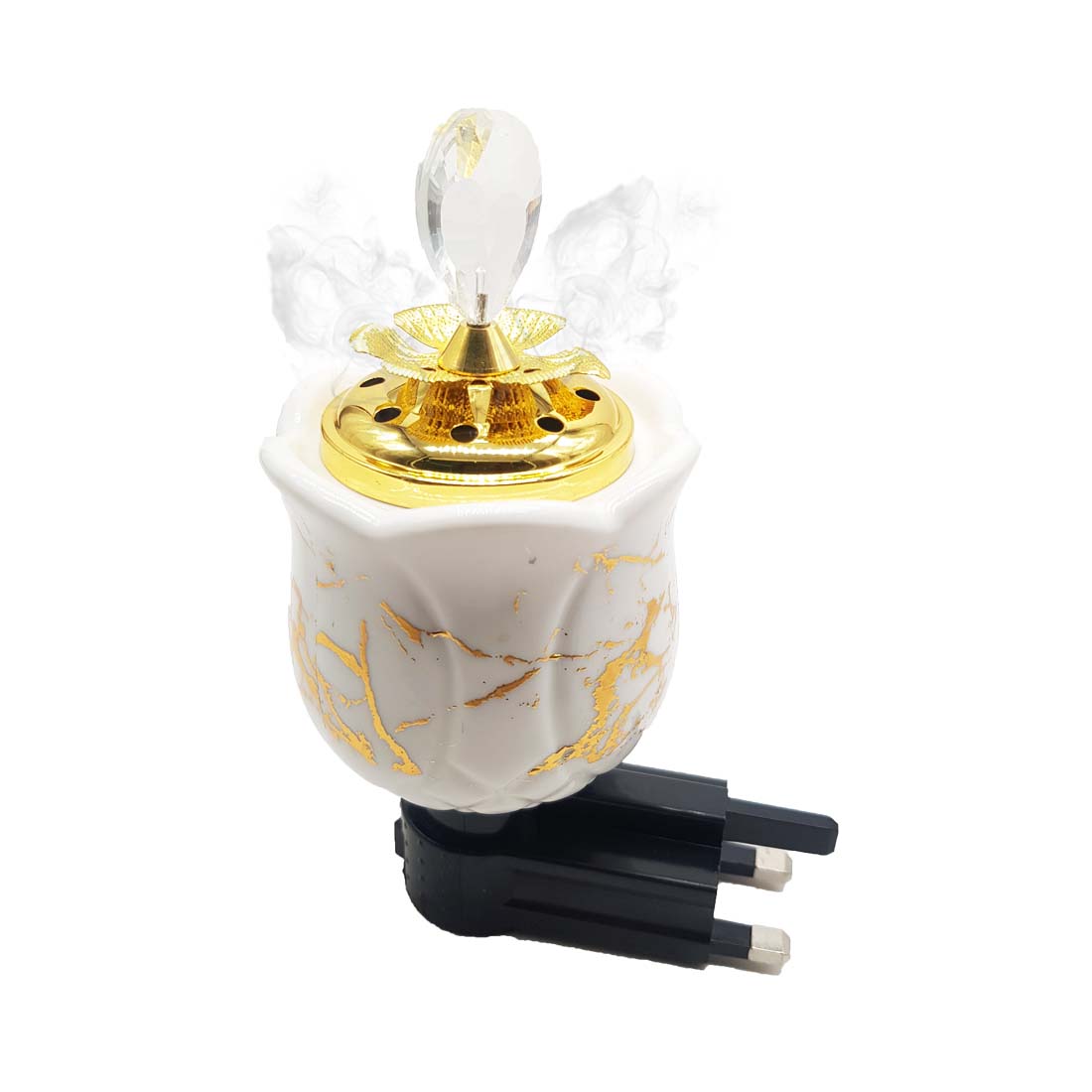 Mini Direct Plugin Electrical Bakhoor Burner with 40gm Paste