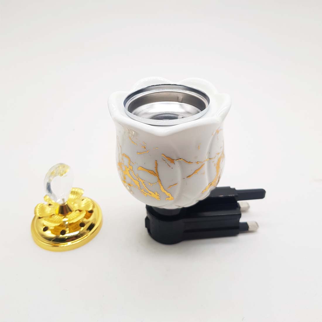 Mini Direct Plugin Electrical Bakhoor Burner with 40gm Paste