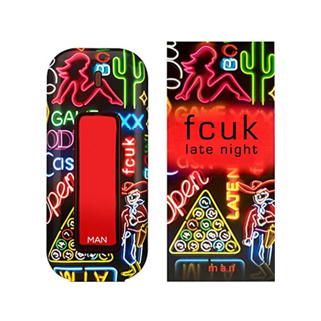 Fcuk Late Night EDT Perfume For Men - 100ml - Just Attar