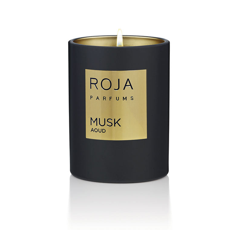 Roja Musk Aoud Fragrance Candle 300gm