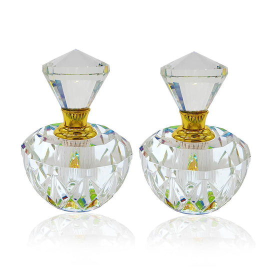 Exclusive Crystal Empty Attar Bottle 10ml Pack of 2
