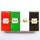 Swiss Arabian Jannat ul Firdaus 9ml Attar Black, Red, Green & White Pack of 4 - Just Attar