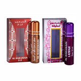 Al Haramain 212 & Latifah Roll On Attar Pack of 2 x 10ml