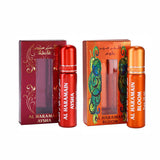 Al Haramain Aysha & Bloom Roll On Attar Pack of 2 x 10ml