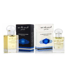 Al Haramain White Oudh & Amber Pack of 2 Attar- 2 x 15ml –