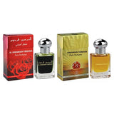 Al Haramain Firdous & Forever Fragrance Pure Original Roll on Perfume Oil Pack of 2 (Attar) - 2 x 15 ml