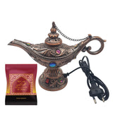 Electrical Bakhoor Burner & 40g Fragrance Paste - Copper