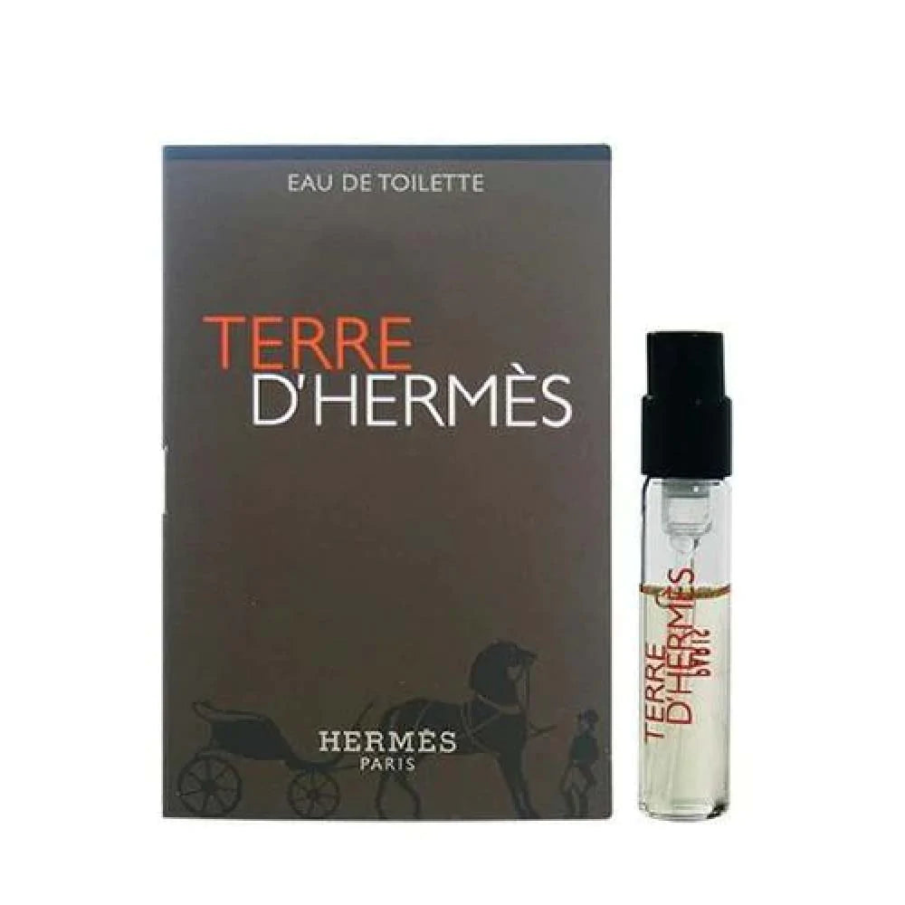 Hermes Terre D Hermes Eau De Toilette Vial 2ml Pack of 2 Just Attar