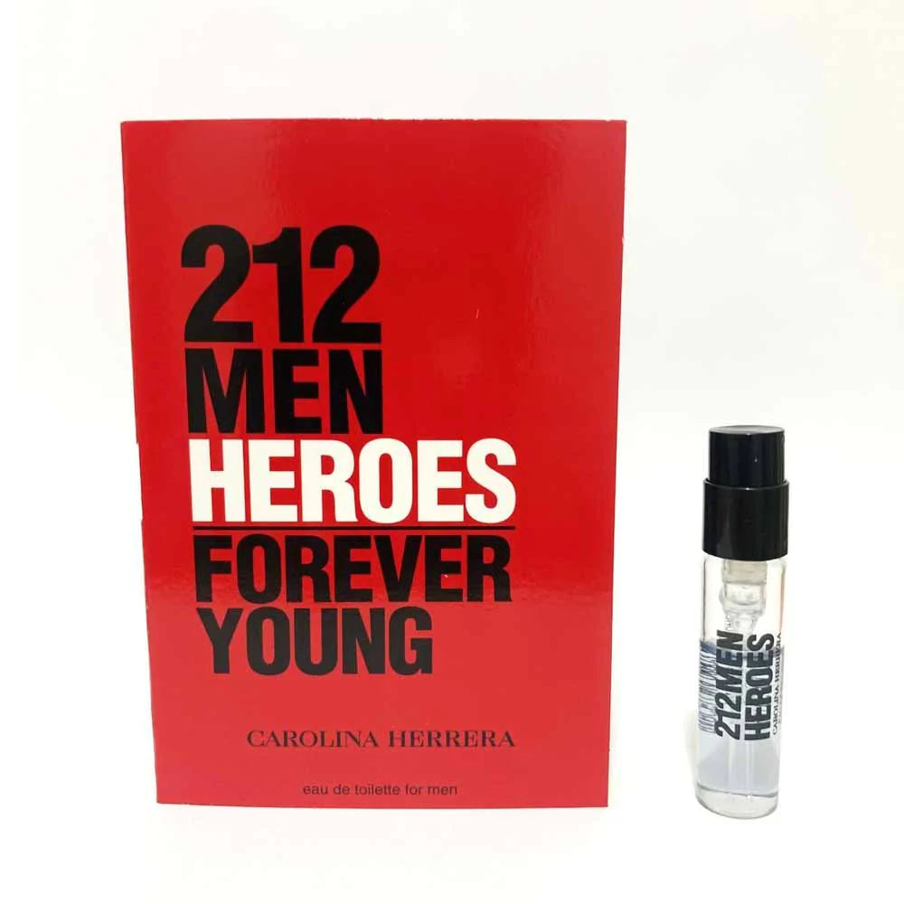 Carolina Herrera 212 Man Heroes Attar Just Eau Young Toilette Forever De vi 1.5ml –