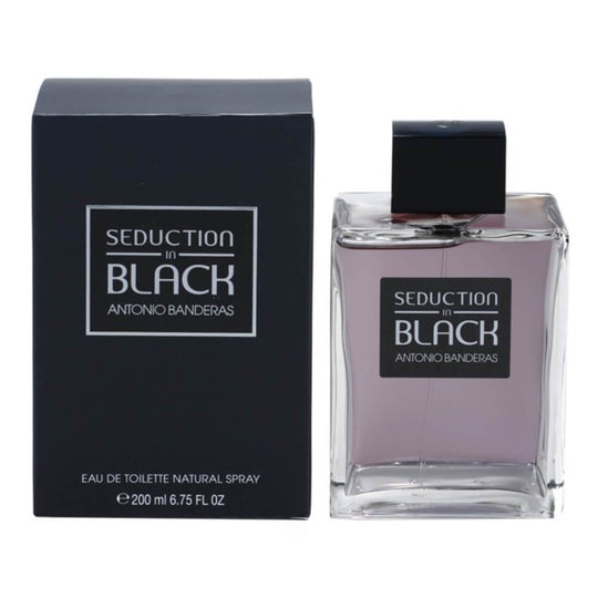 Antonio Banderas Seduction In Black For Men Eau De Toilette 100ml