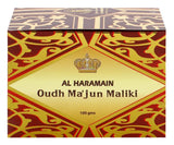 Al Haramain Oudh Majun Maliki Bakhoor Wooden Sticks - 100g