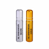 Al Haramain Silver & Gold Roll On Attar Pack of 2 x 10 ml