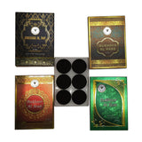 Al Alif Bukhoor Al Arab, Al Taif, Al Habs & Al Jilam Bakhoor Coin 6 pcs Home Fragrance Pack of 4