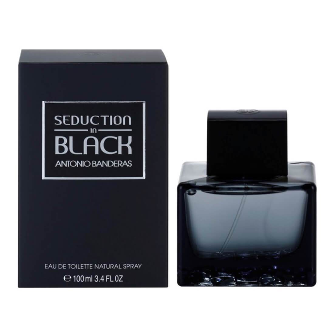 Antonio Banderas Seduction in Black For Men Perfume EDT 100ML