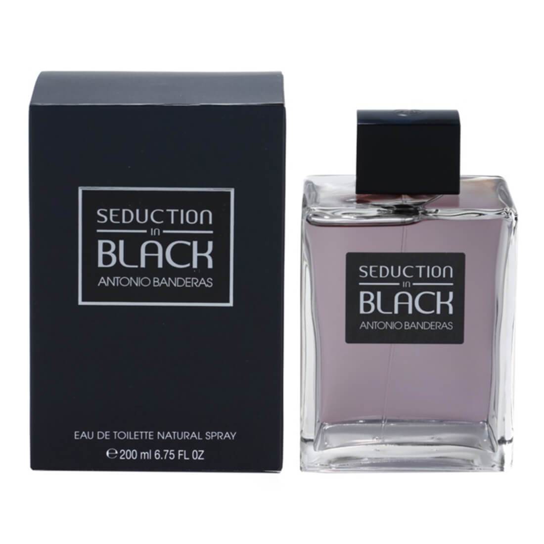 Antonio Banderas Seduction in Black For Men Perfume EDT 100ML