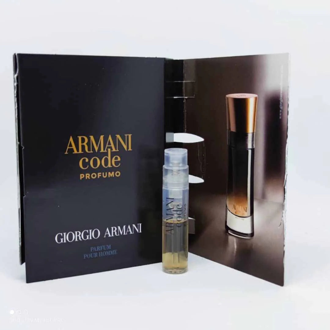 Giorgio Armani Code Profumo Parfum Pour Homme 1.5ml vial Just Attar