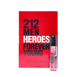 Carolina Herrera 212 Man Heroes Forever Young Eau De Toilette 1.5ml vial pack of 2