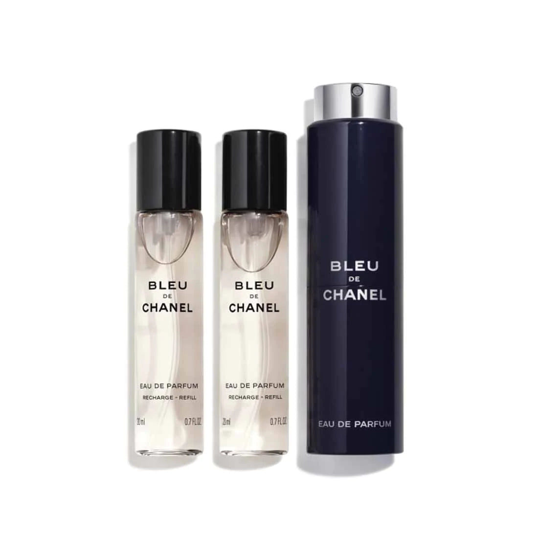 Chanel Bleu De Chanel Eau de Parfum Twist and Spray 20ml x 3