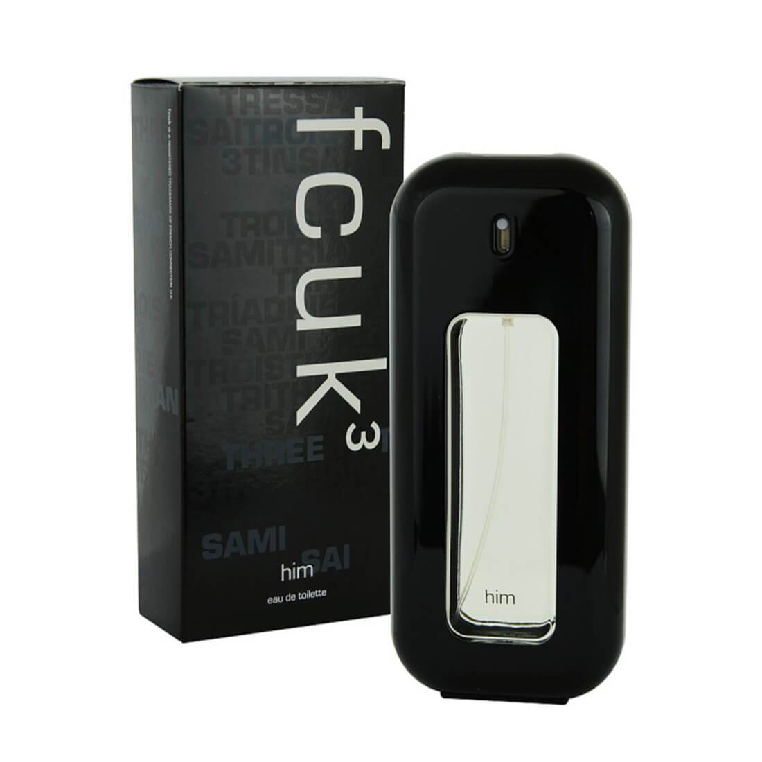 Fcuk 3 Him EDT Perfume For Men 100ml Just Attar