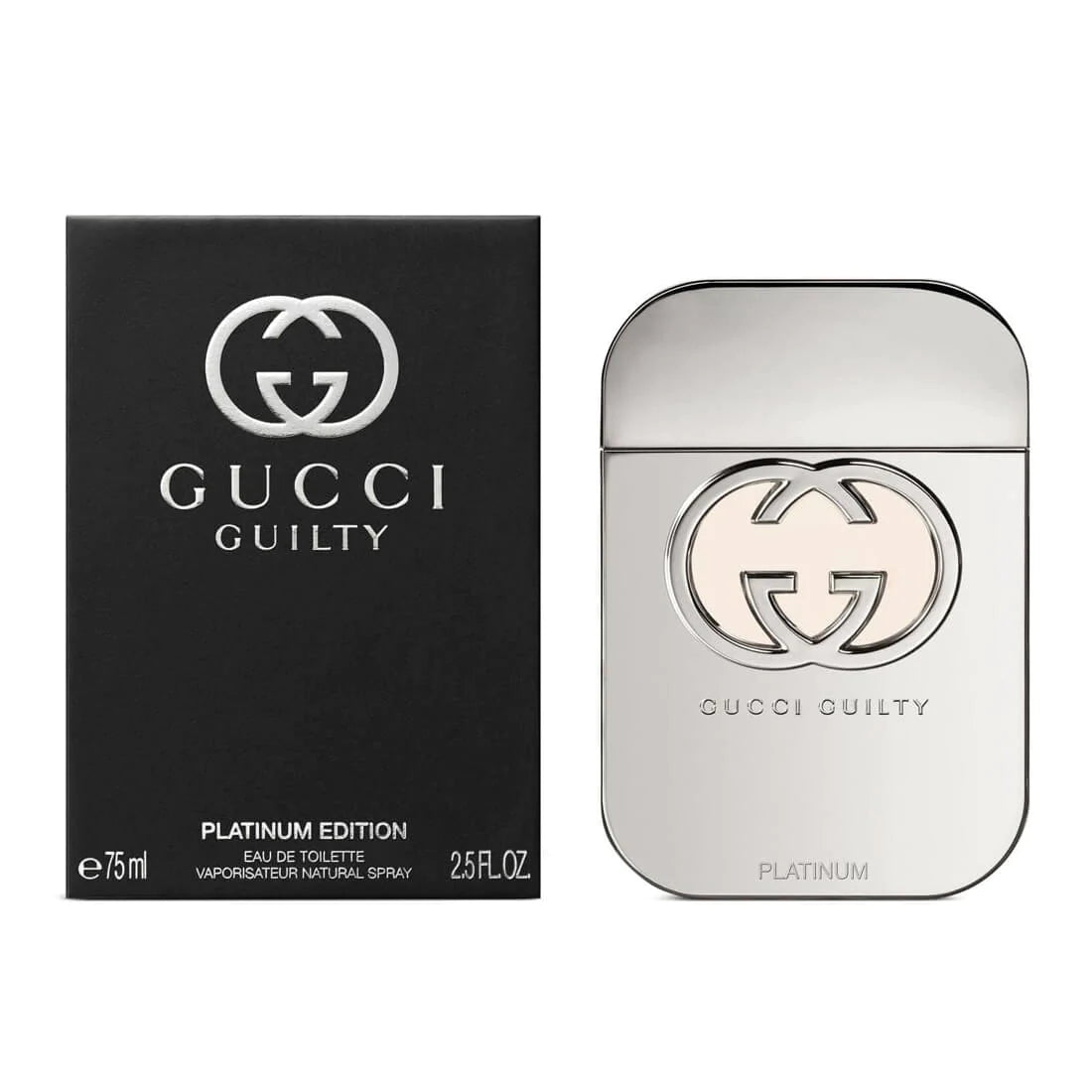 Gucci Guilty Platinum Edition Eau De Toilette 75ml Just Attar