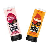 Original Source Shower Gel Pack of 2 ( Jucy Mango , Creamy Vanilla & Raspberry )