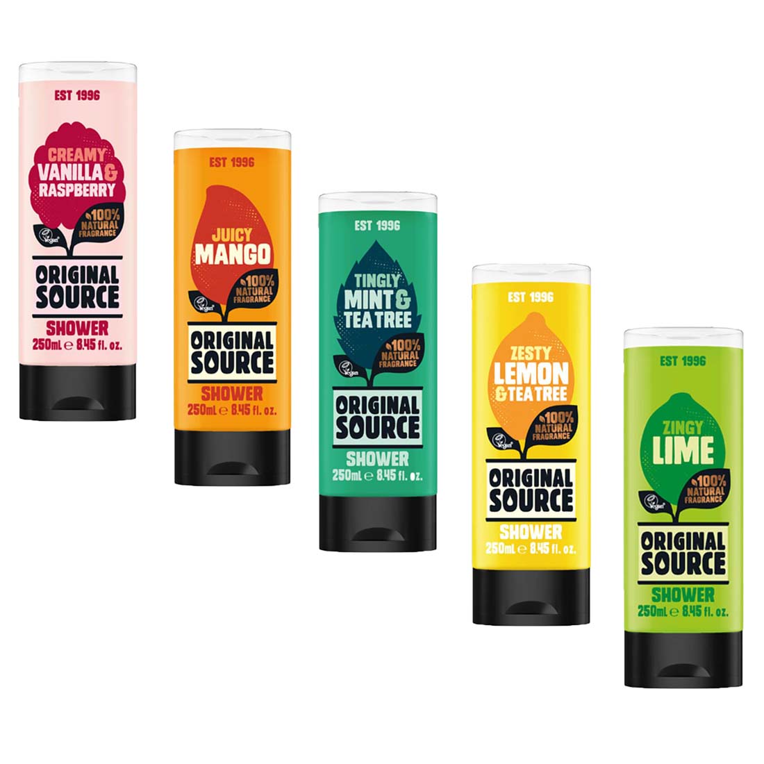 Original Surce Original Source Shower Gel Pack of 5 – Just Attar