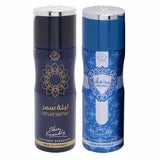 Tayyib Laylat Samar & Mozhela Non Alcoholic Deodorant Combo Pack of 2 x 200 ml