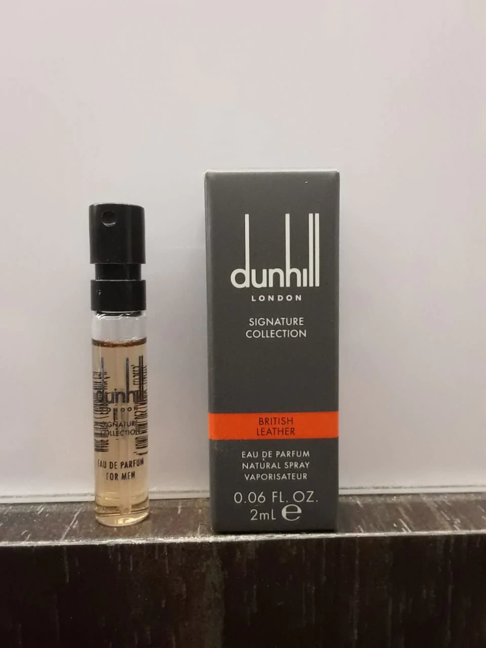 Dunhill Signature Collection British Leather EDP 2ml Vial Just Attar