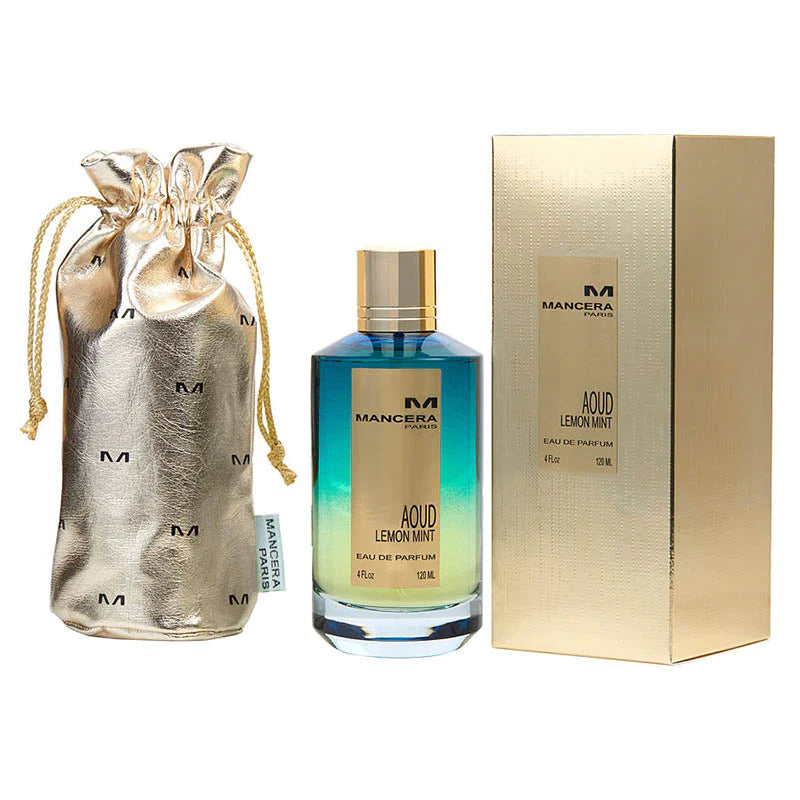 Mancera Aoud Lemon Mint Eau De Parfum For Unisex 120ml Just Attar