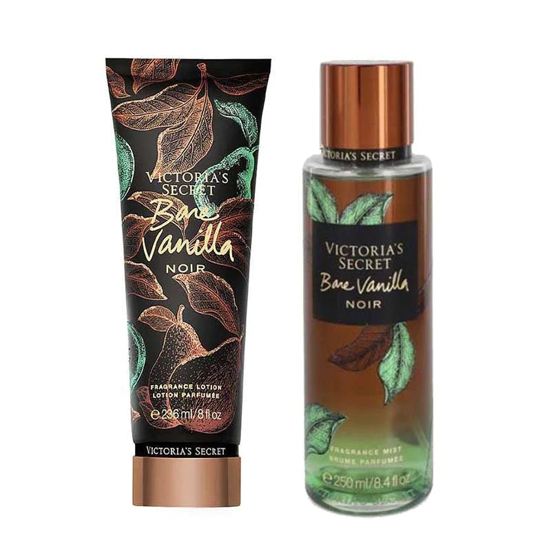 Victoria's Secret BARE VANILLA Fragrance Set - Mist 250mL & Lotion 236mL