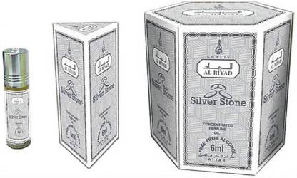 Khalis Silver Stone Fragrance Attar 6ml Pack of
